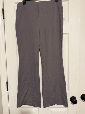 HALARA Women's Boot Cut Flare Pants in Gray